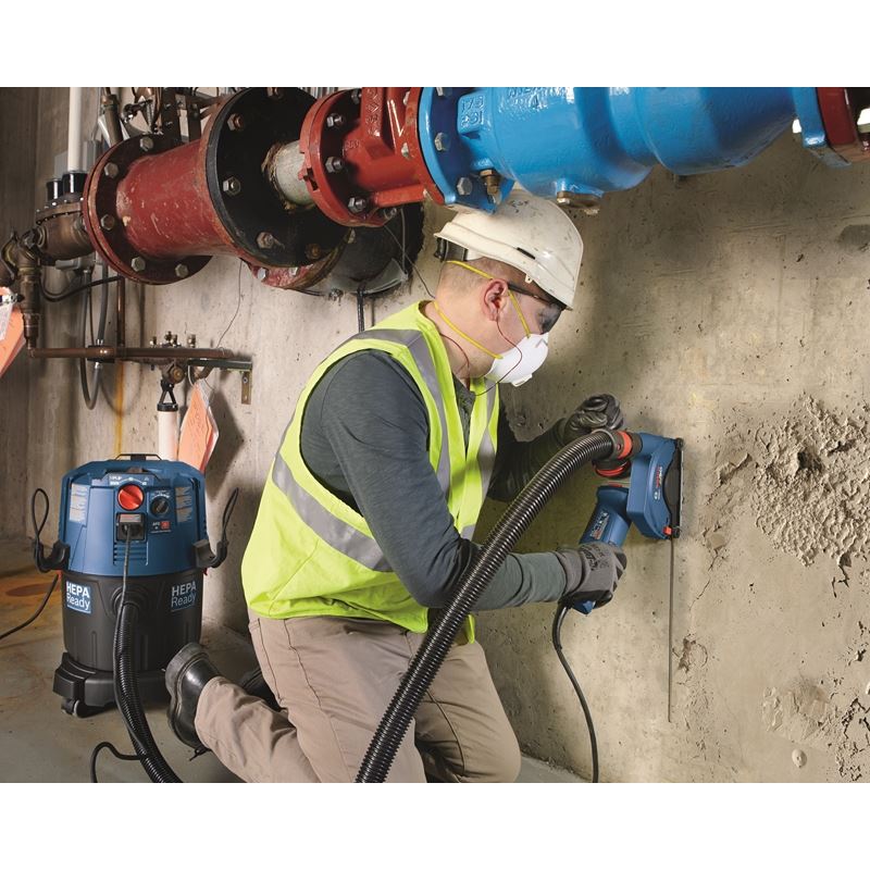 Bosch GA50DC 4-1/2 In. to 5 In. Small Angle Grinder Dust Collection Attachment