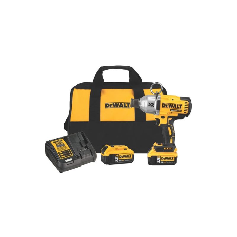 DEWALT DCF898P2 20v MAX* XR Brushless High Torque 7/16" Impact Wrench with Quick Release Chuck (5.0Ah)