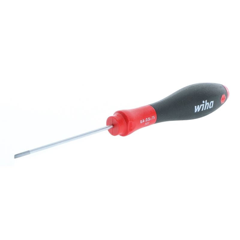 Wiha SoftFinish Slotted Driver 2.5 x 75mm