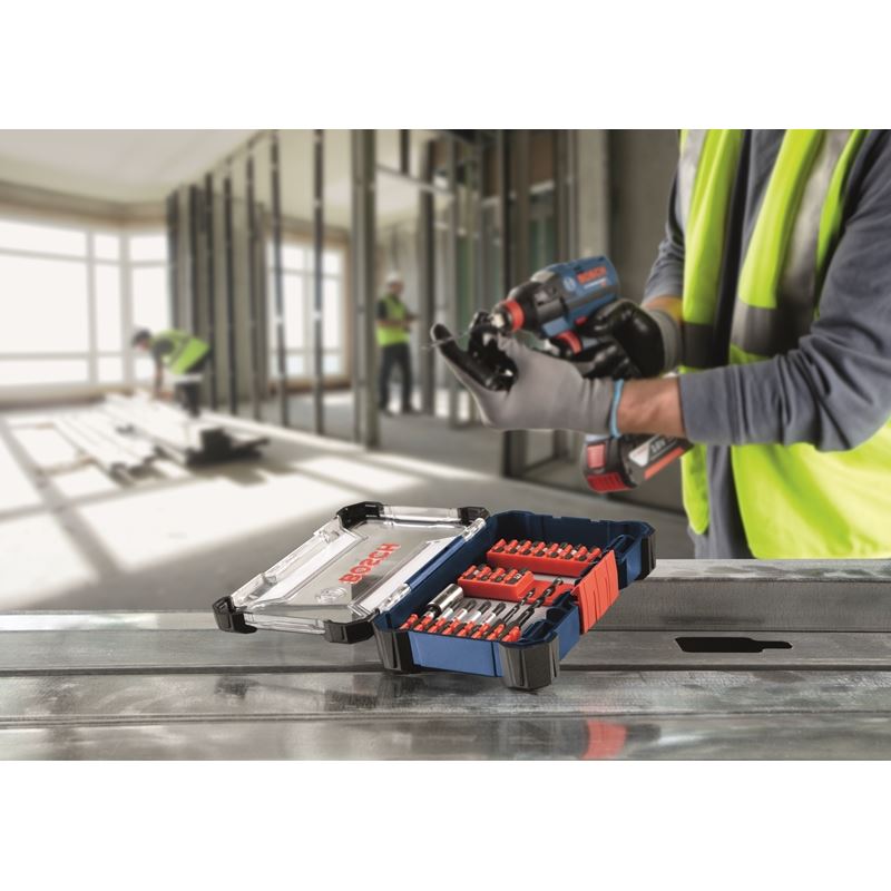 Bosch | SDMS48 48 pc. Impact Tough Screwdriving Custom Case System Set