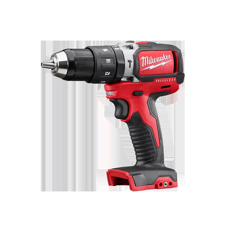 Milwaukee 2799-22CX M18 Compact Brushless Hammer Drill/Brushless Impact Combo Kit (2 Tool)