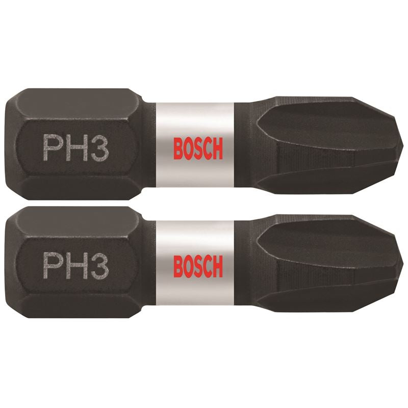 Bosch | ITPH3102 2 pc. Impact Tough 1 In. Phillips #3 Insert Bits