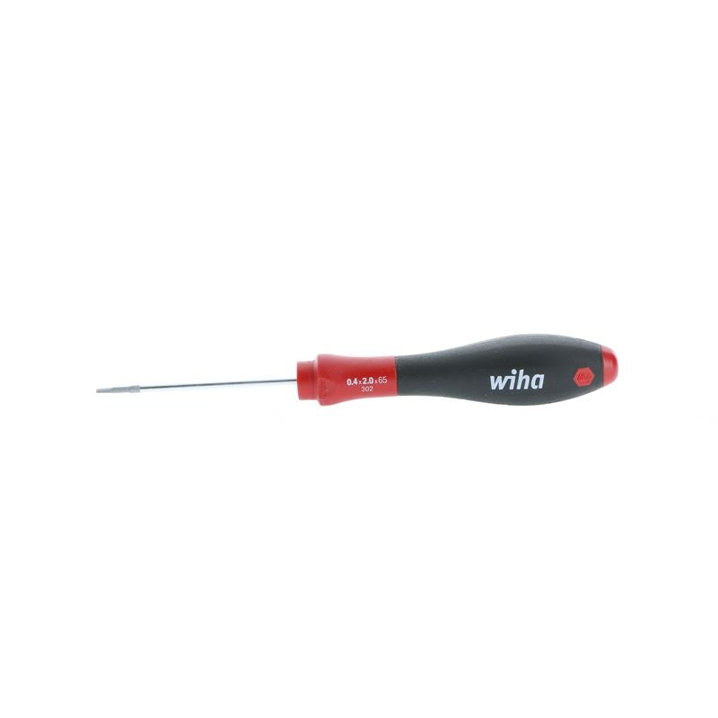 Wiha SoftFinish Slotted Driver 2.0 x 65mm