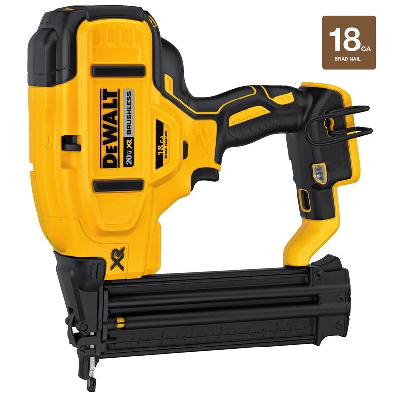 DEWALT DCN680B 20V MAX* XR® 18 GA Cordless Brad Nailer (Tool Only)