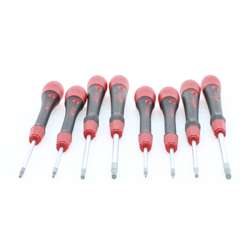 Wiha PicoFinish Precision Hex Inch Driver 8 Piece Set in Canvas Pouch