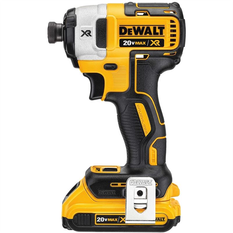 DEWALT DCF887D2 20V MAX* XR 1/4" 3-Speed Impact Driver Kit (2.0Ah)