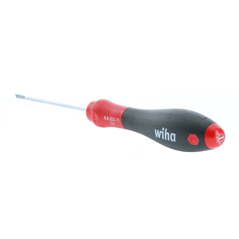 Wiha SoftFinish Slotted Driver 2.5 x 75mm
