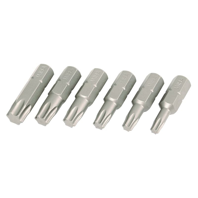 Wiha Torx Insert Bit T15 - T40 6 Pack