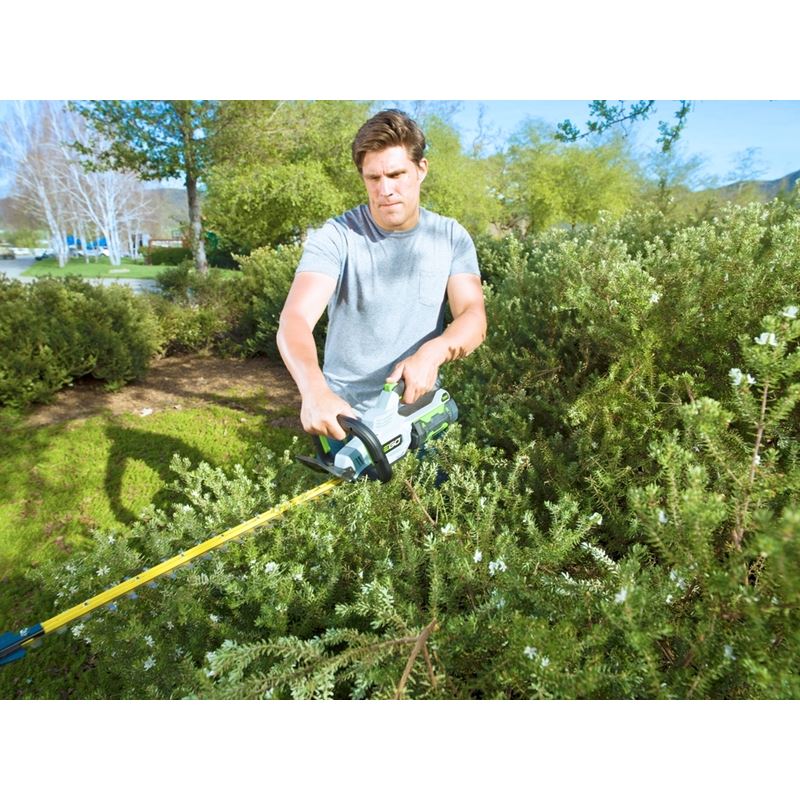 EGO HT2411 24in POWER+ Brushless Hedge Trimmer with 2.5Ah Battery and Standard Charger