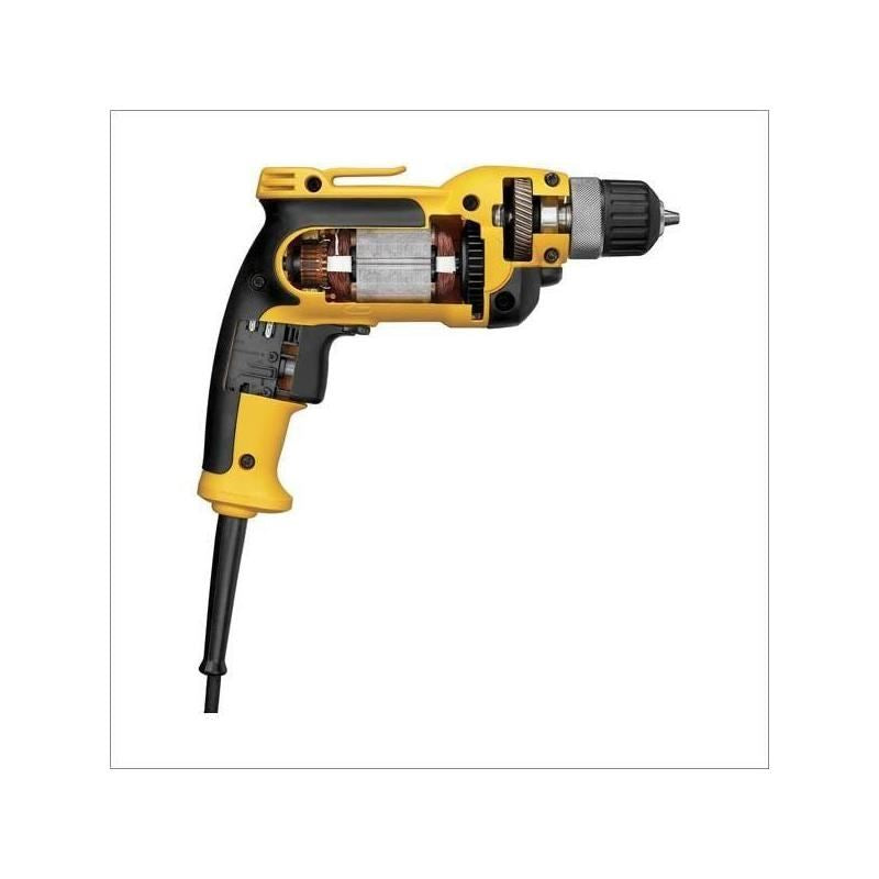 DEWALT | DWD110K 3/8" (10 mm) VSR Pistol Grip Drill Kit with Keyless Chuck