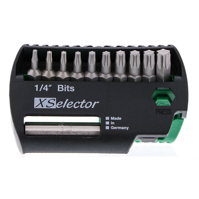 Wiha Torx XSelector Bit Set with Quick Release Holder