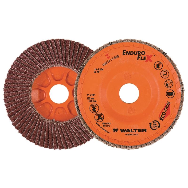 WALTER 15R504 5in GR40 ENDURO-FLEX BLENDING DISC