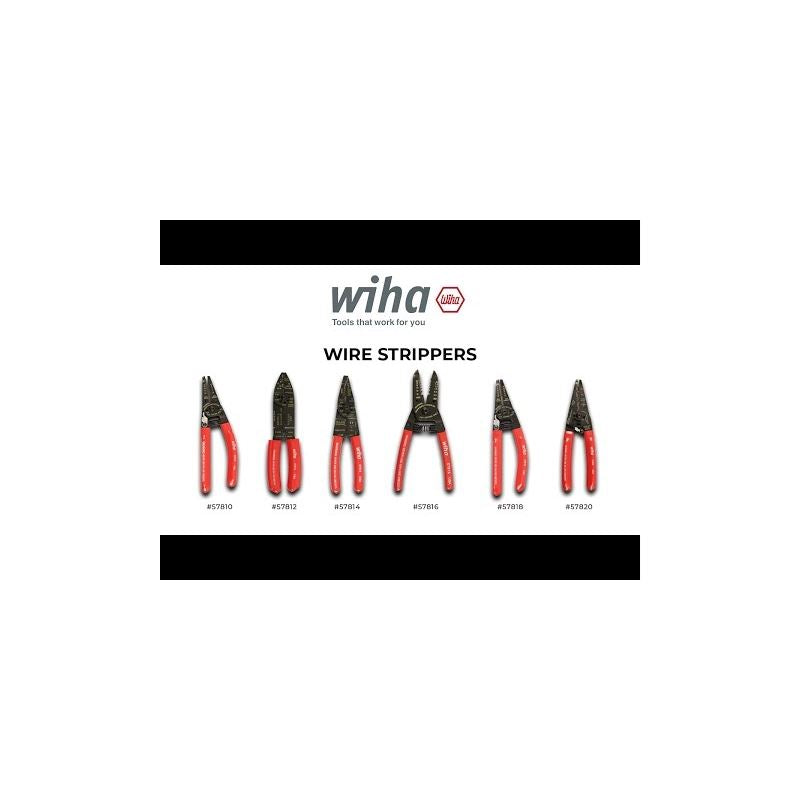 Wiha 578 Combo Strippers Crimper Plers AWG 10-22