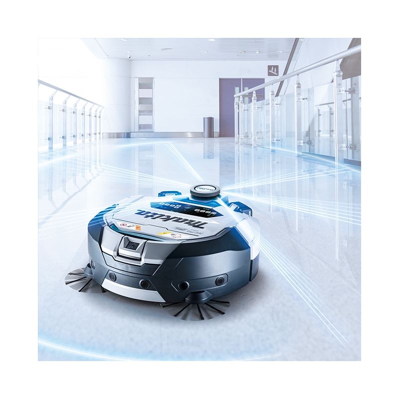 Makita DCR300PT2 18V LXT Brushless Cordless 3.0L Smart Robotic Vacuum Kit, w/ Hepa Filter (5.0Ah x 2 Kit)