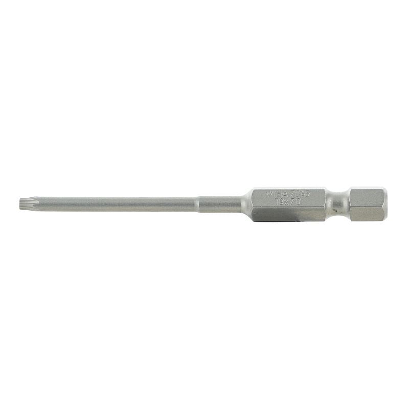 Wiha Torx Power Bit T9 x 70mm (2.75in) Pack of 10 Bits