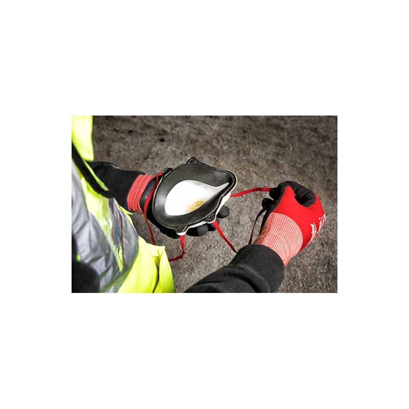 Milwaukee 48-73-4004 10PK Valved Respirator with Gasket