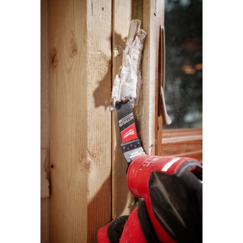 Milwaukee 49-25-1563 NITRUS CARBIDE Extreme Metal Universal Fit OPEN-LOK Multi-Tool Blade - 3pk