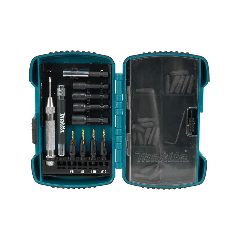 Makita T-03090 33 Pc. Countersink & Driver Bit Kit