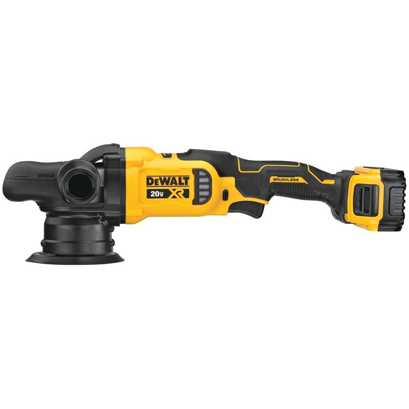DEWALT DCM848P2 20V MAX* XR® 5 in. (125mm) Cordless Variable Speed Random Orbit Polisher Kit