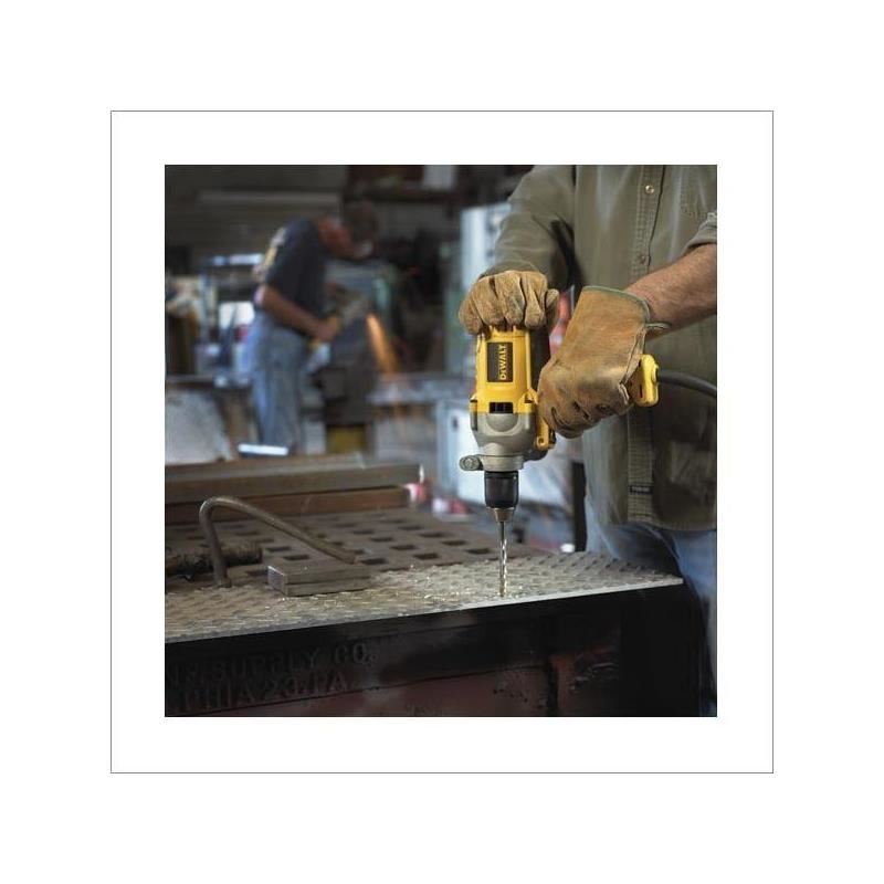 DEWALT | DWD215G 1/2" (13 mm) VSR Mid-Handle Grip Drill with Keyless Chuck