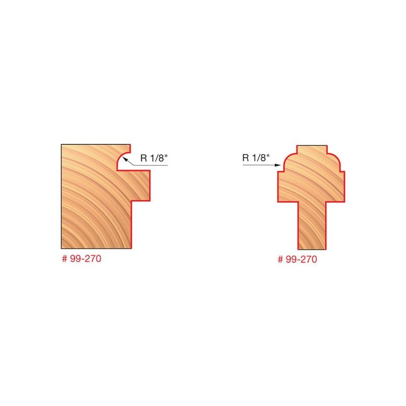 Freud | 99-270 1-17/32 (Dia.) Divided Lite Cabinet Door Bit Set