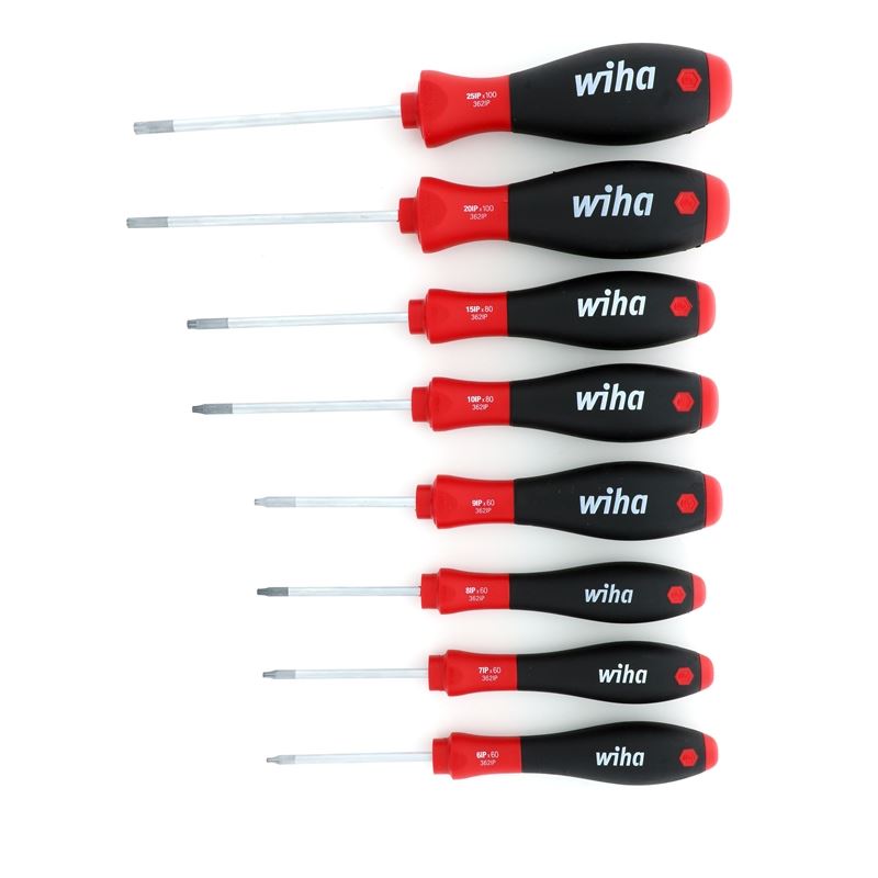 Wiha TorxPlus 8 Pc. Driver Set, IP6-25, Softfinish Cushion Grips