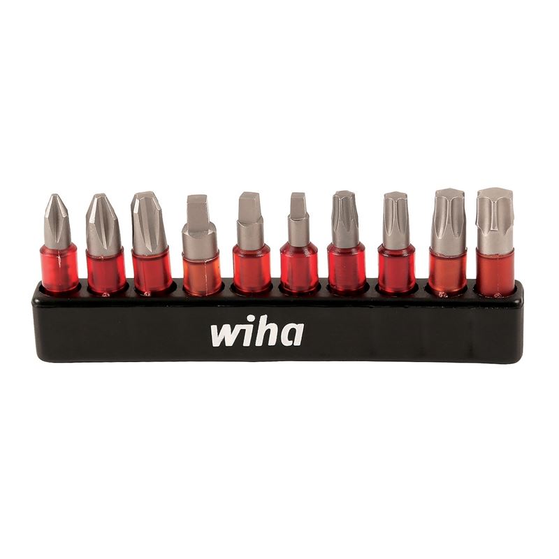 Wiha Terminator Impact Insert Phillips, Torx, Square 10 Pc. Set