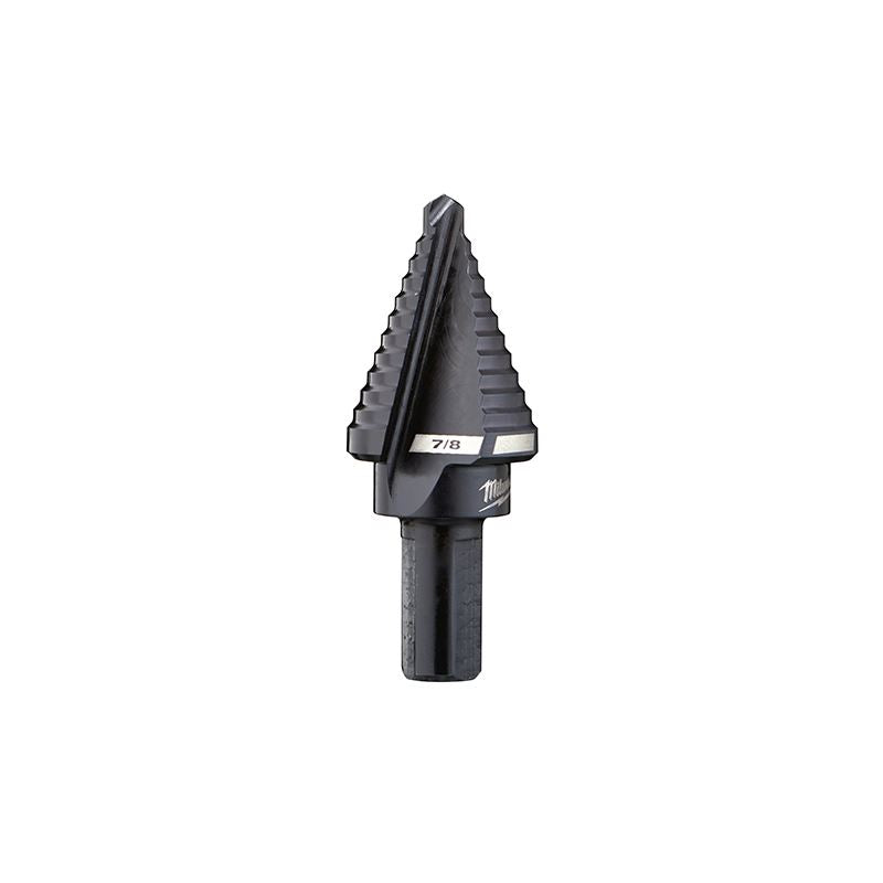 Milwaukee #7 Step Drill Bit, 7/8" Single Hole