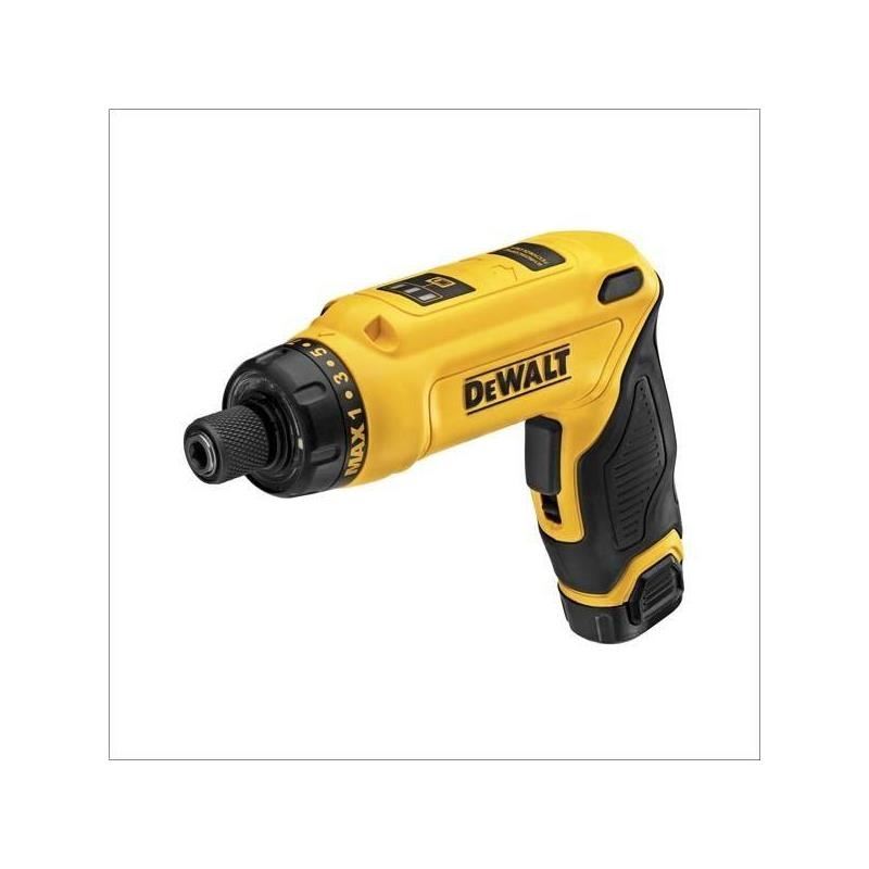 DEWALT | DCF680N1 8V MAX* Gyroscopic Screwdriver 1 Battery Kit