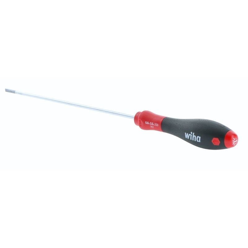 Wiha SoftFinish Slotted Driver 3.5 x 200mm