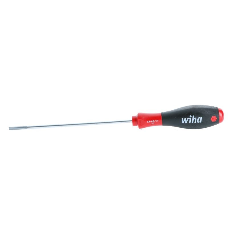 Wiha SoftFinish Slotted Driver 4.0 x 150mm