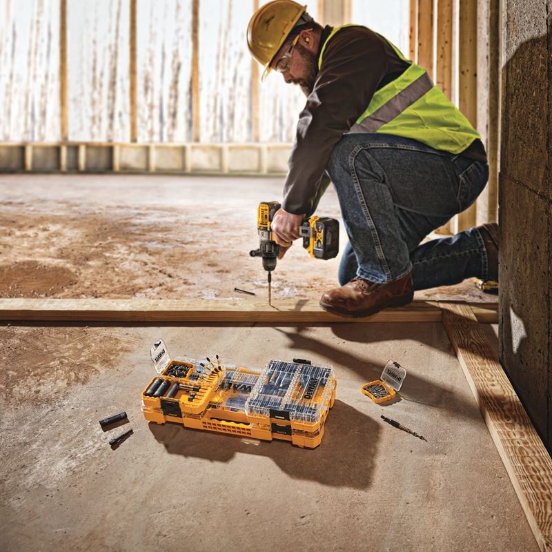 DEWALT DWA2T40IR FlexTorq IMPACT READY Screwdriving Bit Sets with ToughCase+ System