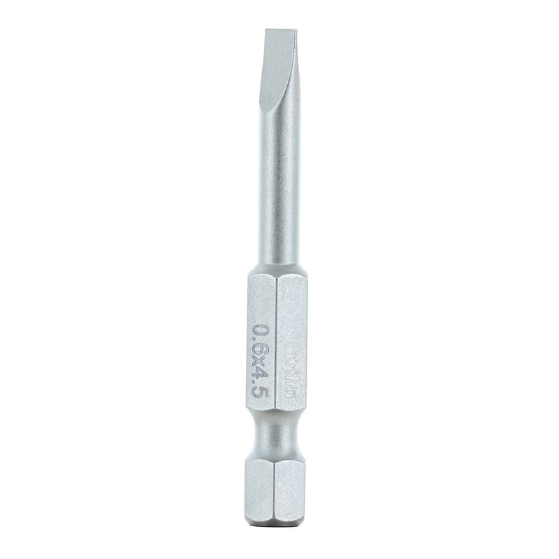 Wiha Slotted Power Bit 4.5 x 50mm Pack of 10 Bits