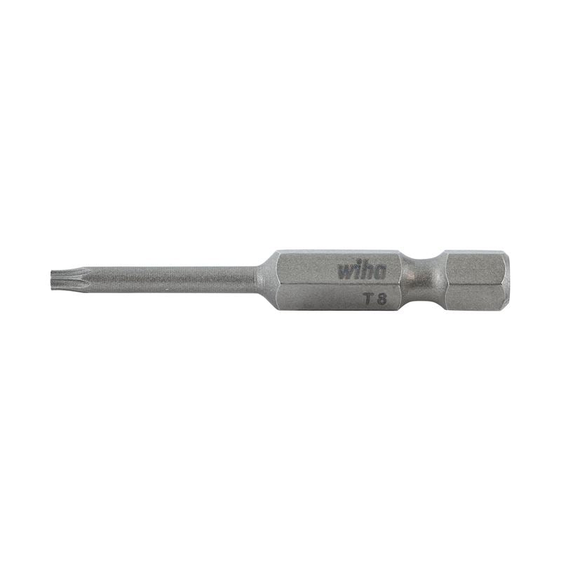 Wiha Torx Power Bit T8 x 50mm Pack of 10 Bits
