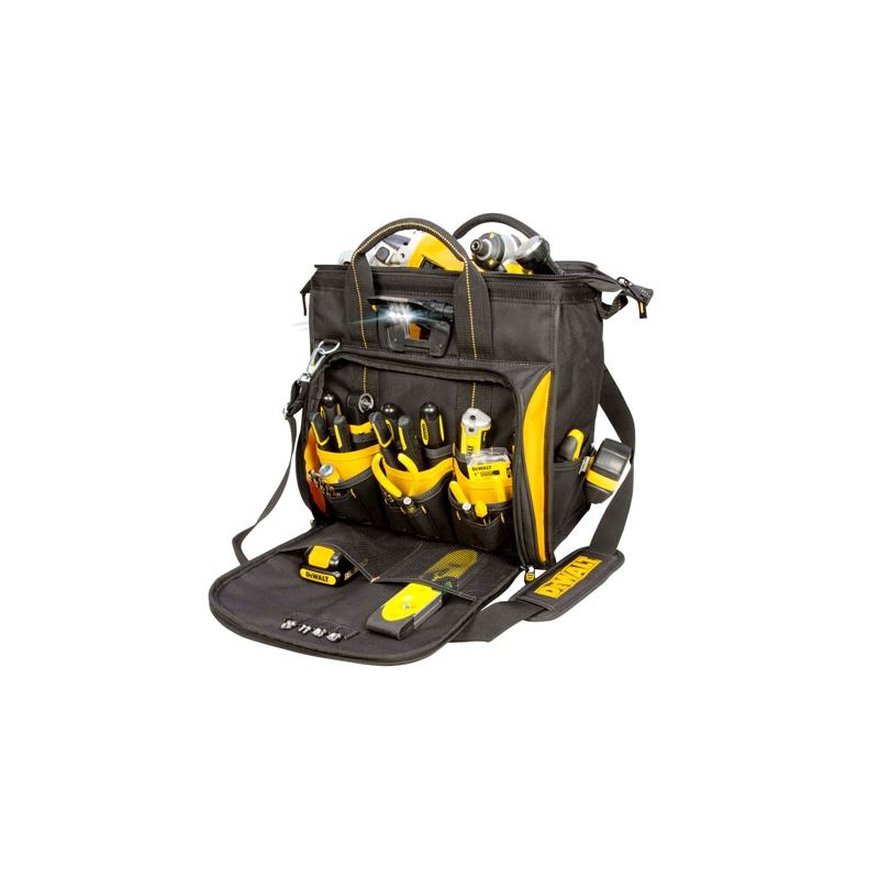 DEWALT DGL573 41 Pocket- Lighted Technician's Tool Bag