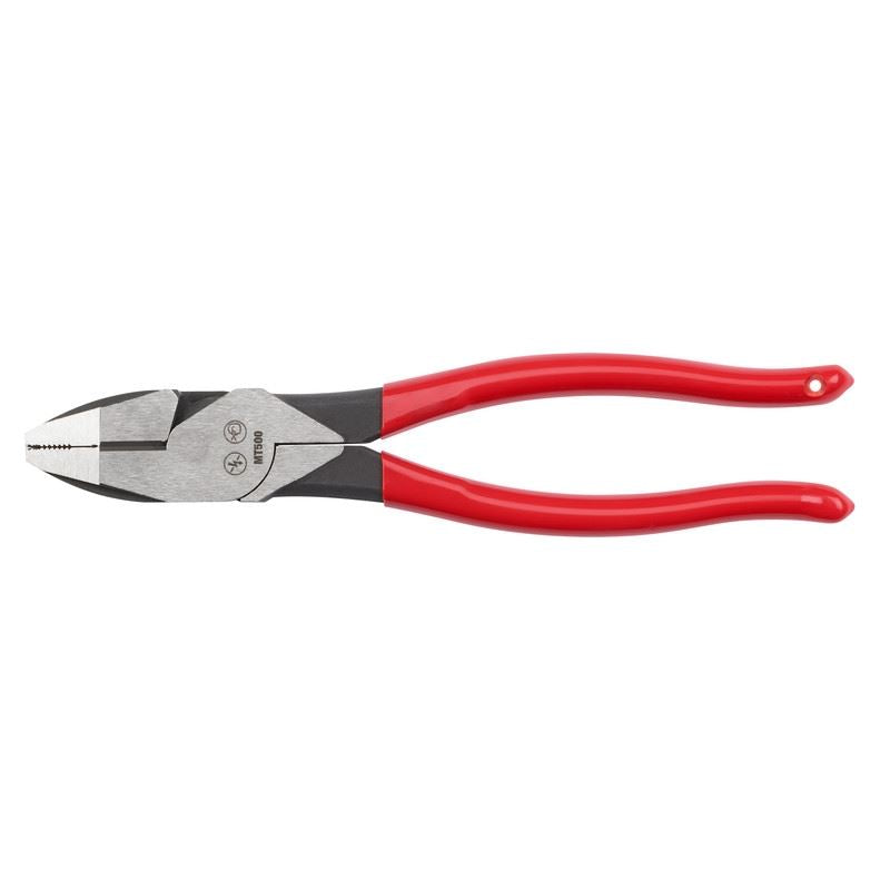 Milwaukee MT500 9in Linemans Dipped Grip Pliers (USA)