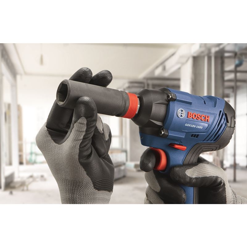 Bosch | GDX18V-1600N 18V 1/4 In. and 1/2 In. Two-In-One Bit/Socket Impact Driver (Bare Tool)