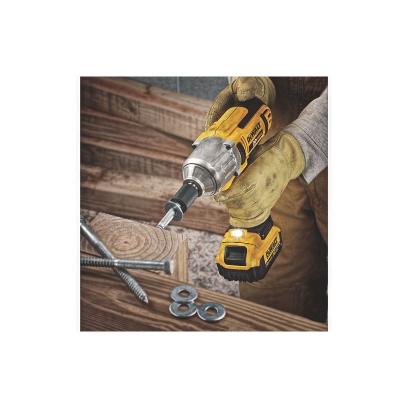 DEWALT DCF889HM2 20V MAX* Lithium Ion 1/2" High Torque Impact Wrench Kit