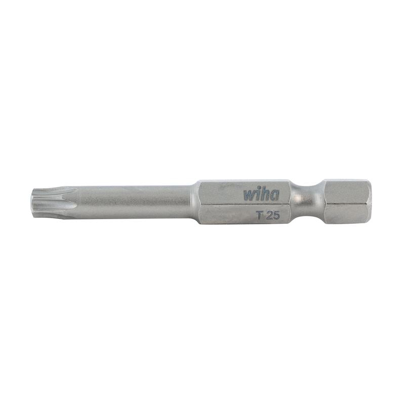 Wiha Torx Power Bit T25 x 50mm Pack of 10 Bits