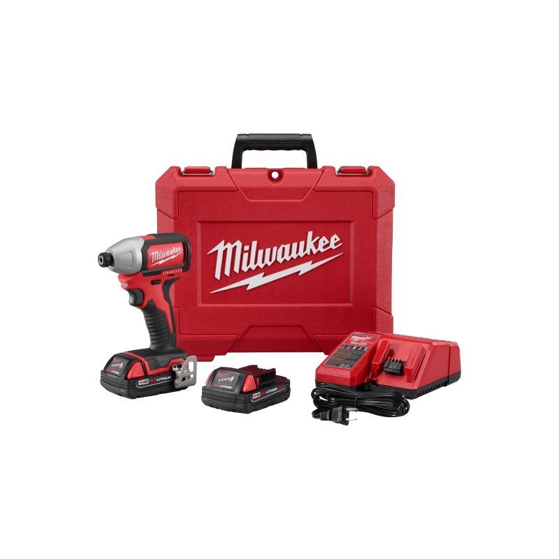 Milwaukee 2750-22CT M18 1/4" Hex Brushless Impact Driver Kit