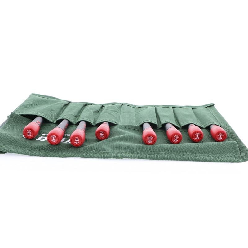 Wiha PicoFinish Precision Slotted/Phillips Screwdrivers 8 Piece Set in Canvas Pouch