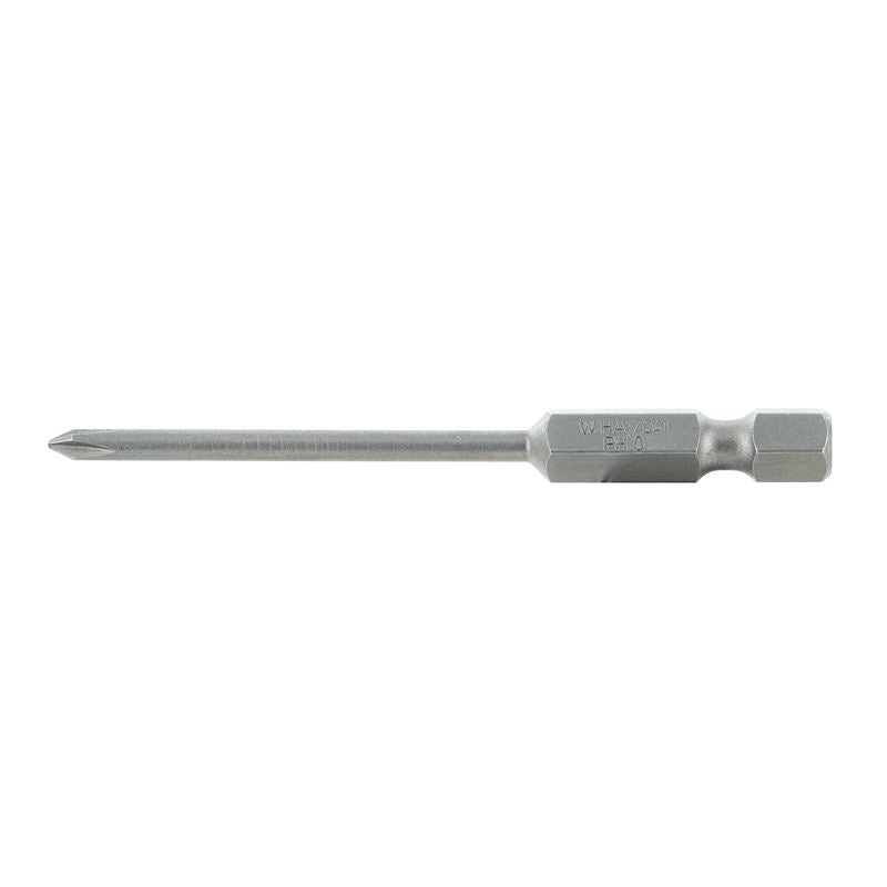 Wiha Phillips Power Bit #0 x 70mm Pack of 10 Bits