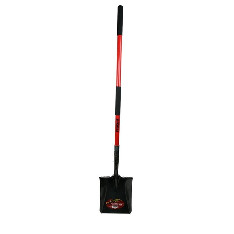 Toolway 10IN X58IN SQUARE SHOVEL FIBERGLASS L-HANDLE