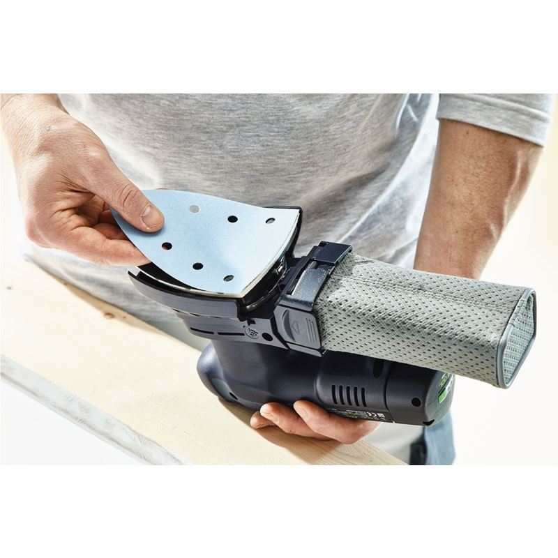 Cordless delta sander DTSC 400 Li-Basic