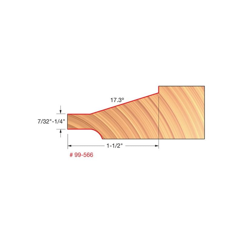 Freud | 34-110 1/4 Radius Rounding Over Bit