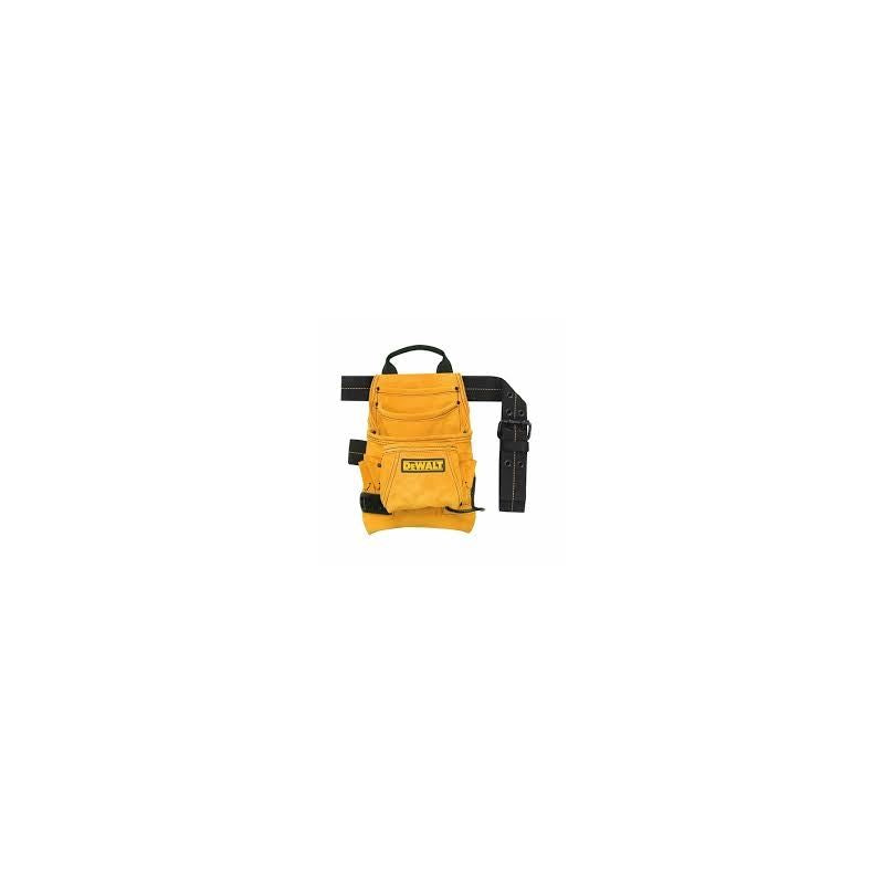 DEWALT DG5333 10 - Pocket Carpenter's Suede Nail and Tool Bag