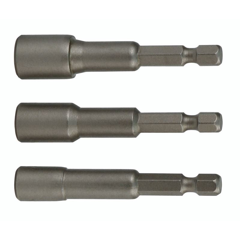 Wiha Nut Setter Hex Inch 3 Piece Set 4in OAL