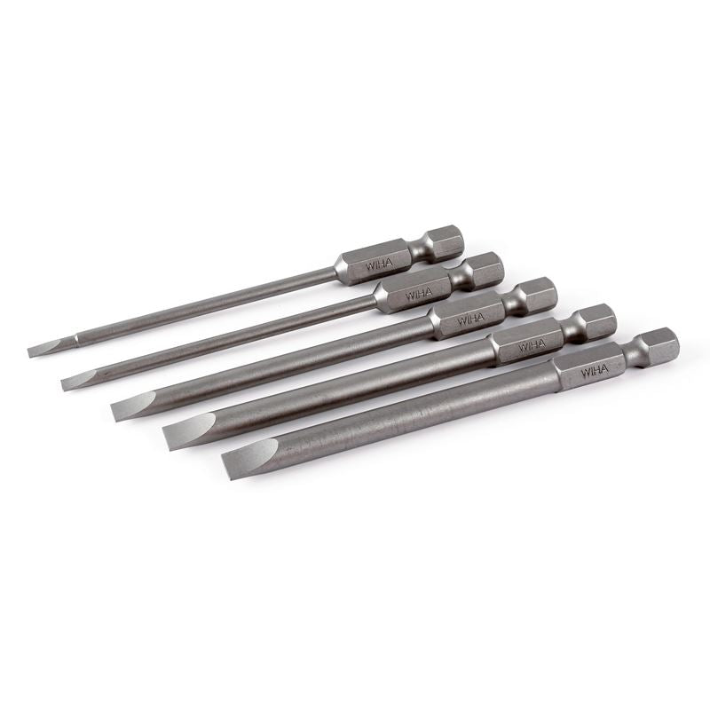 Wiha Slotted Power Blades 5 piece set