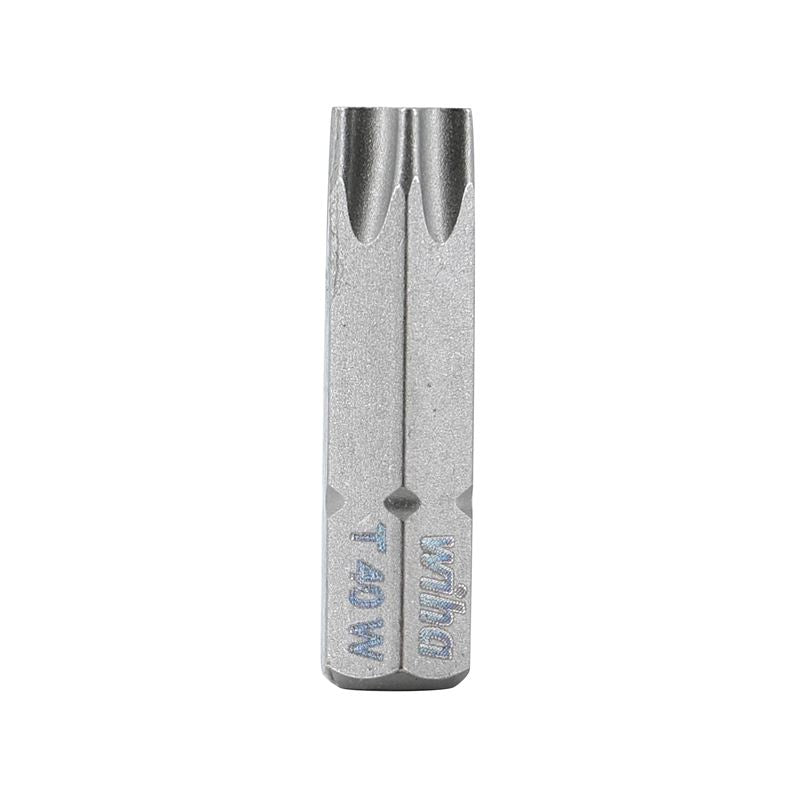 Wiha Torx Align Insert Bit T40 x 25mm Pack of 10 Bits