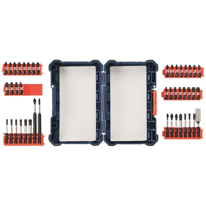 Bosch | SDMS44 44 pc. Impact Tough Screwdriving Custom Case System Set